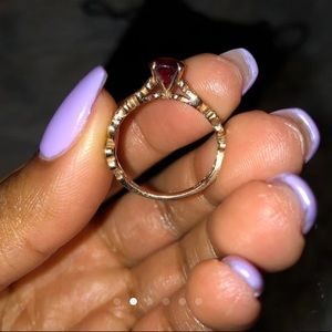 14K Gold Ring with Ruby.